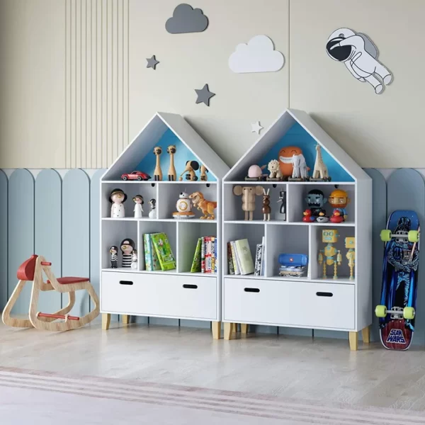 کتابخانه کودک طرح خانه کوچک